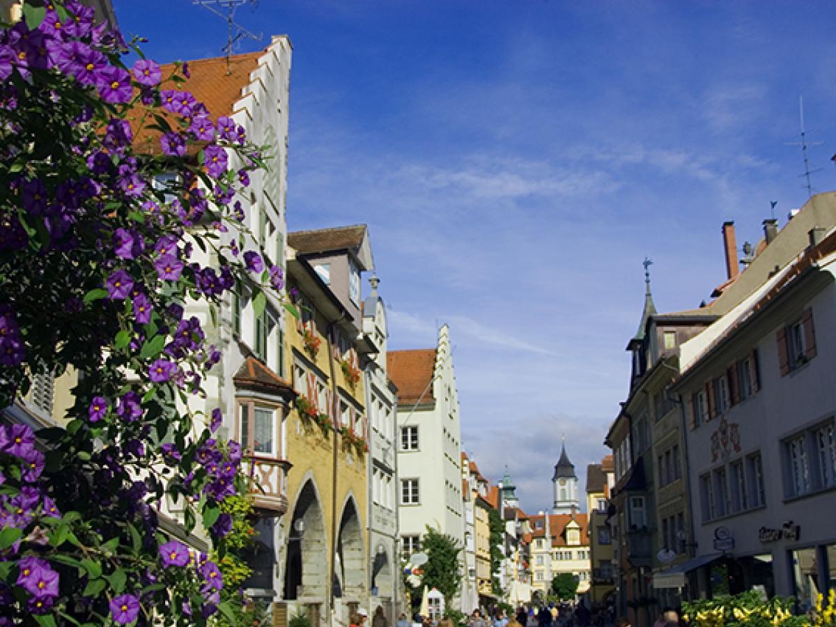 Lindauer Altstadt am Bodensee