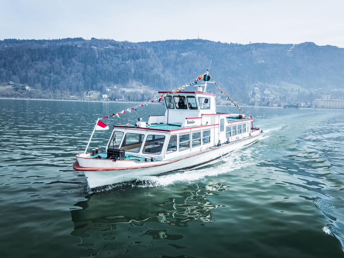 Bodenseeschifffahrt mit der MS Montafon