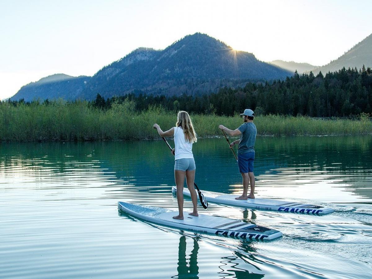Stand up Paddle am Bodensee